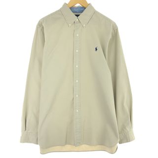 ラルフローレン(Ralph Lauren)の古着 ラルフローレン Ralph Lauren 長袖 ボタンダウンシャツ メンズL /eaa445805(シャツ)