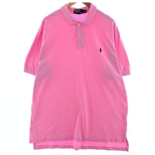 ラルフローレン(Ralph Lauren)の古着 ラルフローレン Ralph Lauren POLO by Ralph Lauren 半袖 ポロシャツ メンズXXL /eaa382523(ポロシャツ)