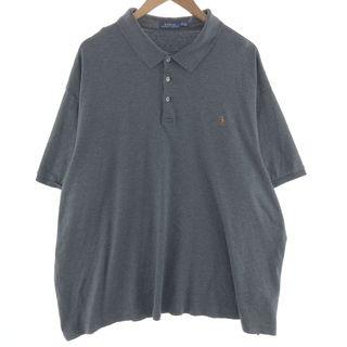 ラルフローレン(Ralph Lauren)の古着 ビッグサイズ ラルフローレン Ralph Lauren POLO RALPH LAUREN 半袖 ポロシャツ メンズXXXL /eaa390087(ポロシャツ)