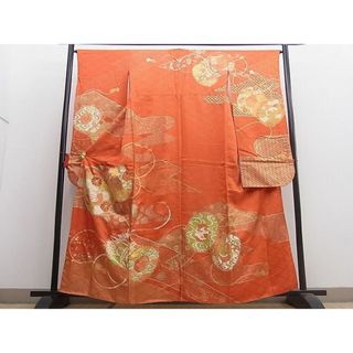 平和屋野田店■豪華振袖　駒刺繍　鼓菊花文　金彩　逸品　BAAC6810mz(振袖)