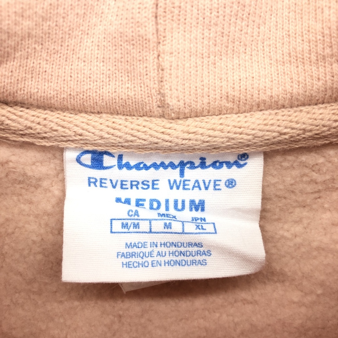 Champion(チャンピオン)の古着 00年代 チャンピオン Champion リバースウィーブ 復刻 単色タグ スウェットプルオーバーパーカー レディースM /eaa423949 レディースのトップス(トレーナー/スウェット)の商品写真