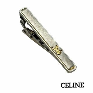 celine - CELINE ネクタイピン 馬車 マッドシルバー ゴールド