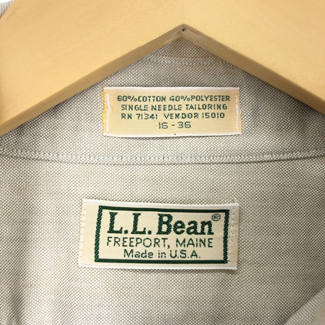 L.L.Bean(エルエルビーン)の古着 ~90年代 エルエルビーン L.L.Bean 長袖 ボタンダウンシャツ USA製 メンズL ヴィンテージ /eaa445428 メンズのトップス(シャツ)の商品写真