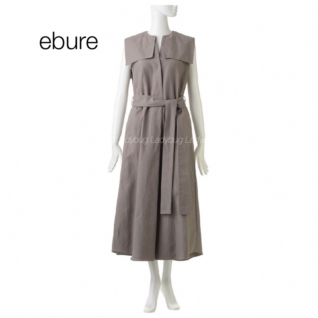ebure - エブールebure◇ボタニカルコットンリネン セーラー ebure - エブールebure◇ボタニカルコットンリネン セーラー