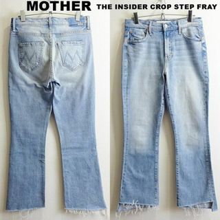 マザー(mother)のMOTHER　INSIDER CROP STEP FRAY　W72　ストレッチ(デニム/ジーンズ)