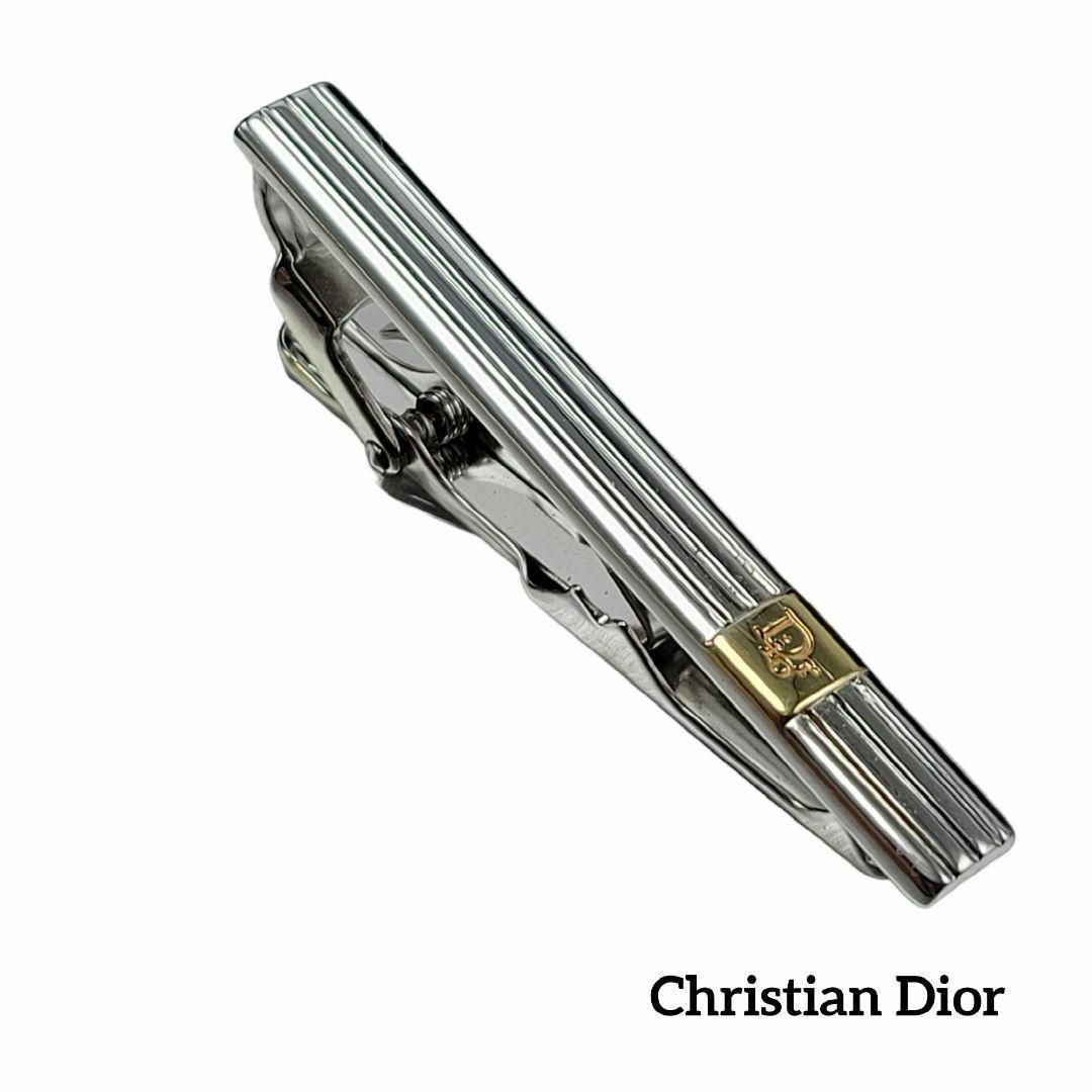 Christian Dior(クリスチャンディオール)のChristian Dior ネクタイピン トロッター シルバー ゴールド メンズのファッション小物(ネクタイピン)の商品写真