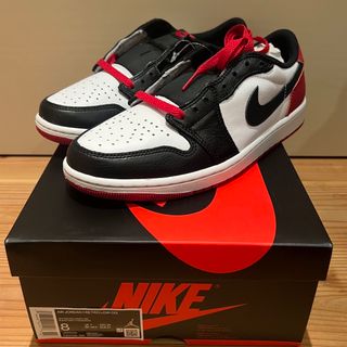 ナイキ(NIKE)のNike Air Jordan 1 Retro Low  "Black Toe"(スニーカー)