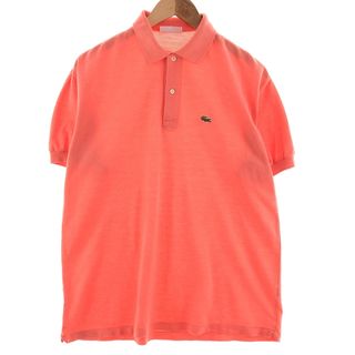 ラコステ(LACOSTE)の古着 80年代 ラコステ LACOSTE 半袖 ポロシャツ フランス製 メンズL ヴィンテージ /eaa382976(ポロシャツ)