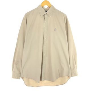 ラルフローレン(Ralph Lauren)の古着 ラルフローレン Ralph Lauren BLAKE 長袖 ボタンダウンシャツ メンズL /eaa445733(シャツ)