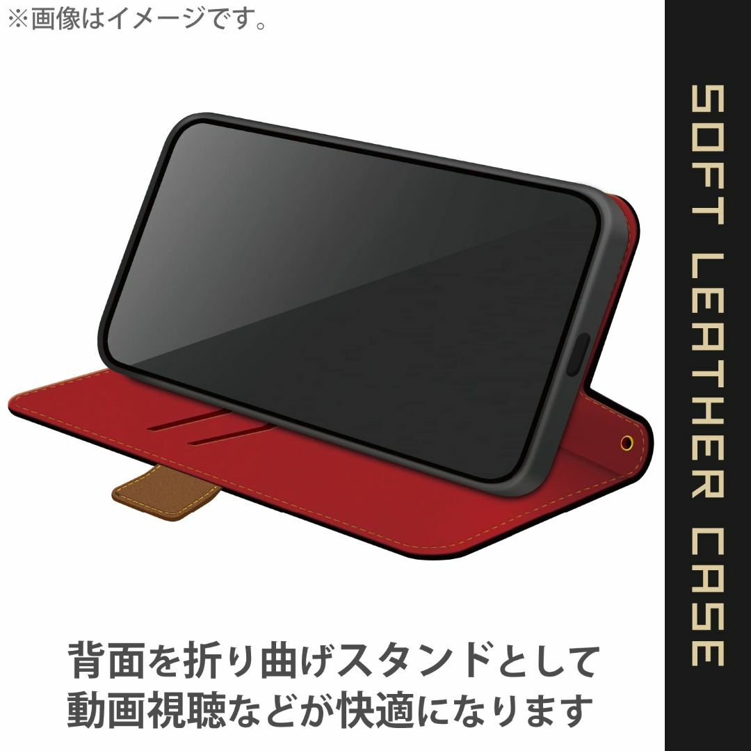 【色:ブラック】エレコム AQUOS sense6s (SHG07) / sen スマホ/家電/カメラのスマホアクセサリー(その他)の商品写真