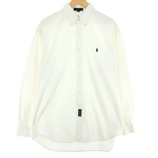 ラルフローレン(Ralph Lauren)の古着 ラルフローレン Ralph Lauren BLAIRE 長袖 ボタンダウンシャツ メンズL /eaa445736(シャツ)