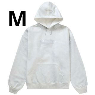 シュプリーム(Supreme)のSupreme MM6 マルジェラ コラボ Box Logo パーカー ホワイト(パーカー)