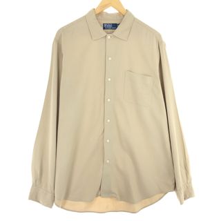 ラルフローレン(Ralph Lauren)の古着 ラルフローレン POLO by Ralph Lauren 長袖 コットンシャツ メンズL /eaa445737(シャツ)