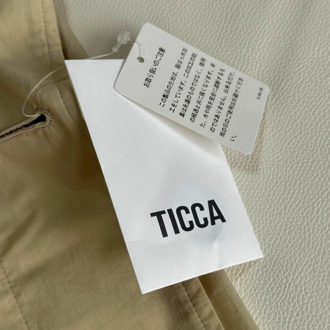 TICCA(ティッカ)のタグ付き　ティッカ　TICCA ステンカラーコート　日本製 レディースのジャケット/アウター(スプリングコート)の商品写真