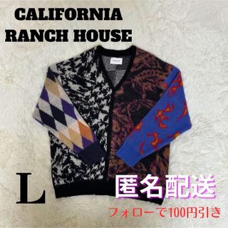 \超美品/ CALIFORNIA RANCH HOUSE モヘア カーディガン(カーディガン)