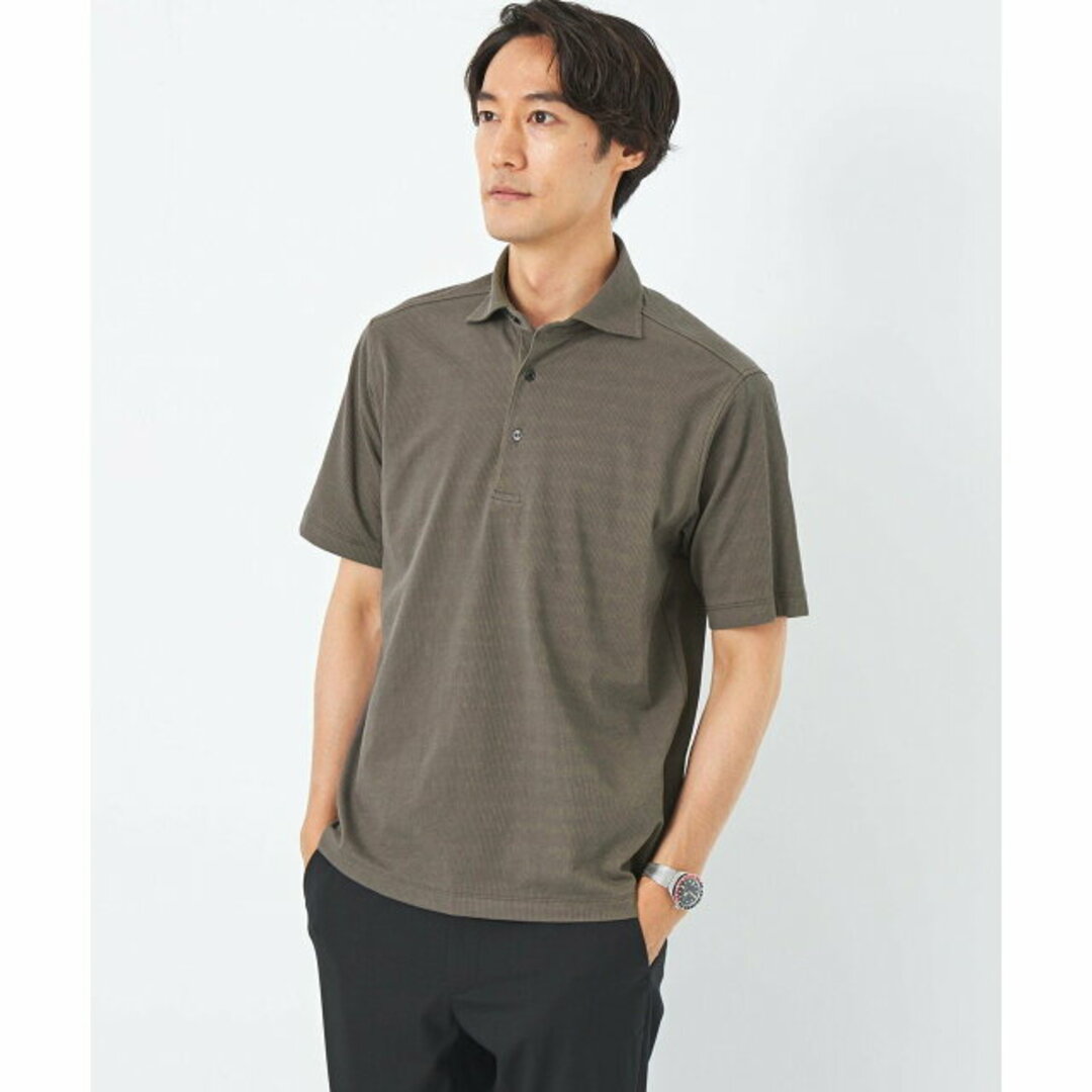 UNITED ARROWS green label relaxing(ユナイテッドアローズグリーンレーベルリラクシング)の【DK.GRAY】【XL】サッカー カッタウェイ ポロシャツ その他のその他(その他)の商品写真