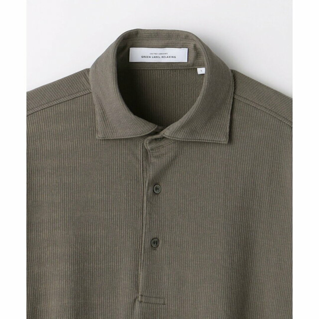 UNITED ARROWS green label relaxing(ユナイテッドアローズグリーンレーベルリラクシング)の【DK.GRAY】【XL】サッカー カッタウェイ ポロシャツ その他のその他(その他)の商品写真