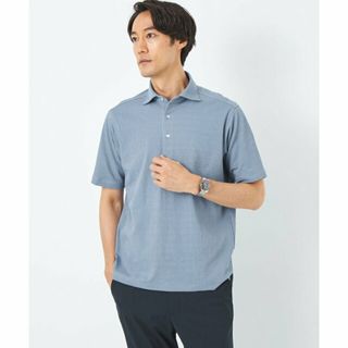 ユナイテッドアローズグリーンレーベルリラクシング(UNITED ARROWS green label relaxing)の【LT.BLUE】サッカー カッタウェイ ポロシャツ(その他)