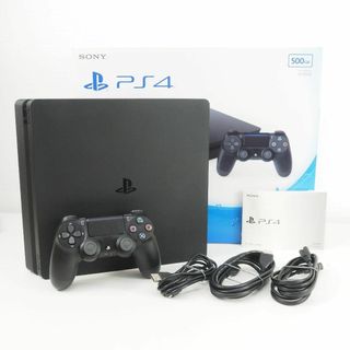 SONY PS4 本体 ジェットブラック CUH-2000 500GB(家庭用ゲーム機本体)