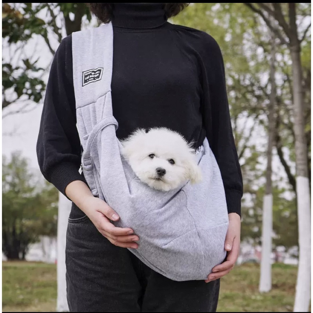 ペットスリング ペットバッグ キャリー 抱っこ紐 バッグ ショルダー 小型犬 猫 その他のペット用品(犬)の商品写真