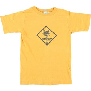 古着 70年代 ALLISON プリントTシャツ USA製 レディースXS ヴィンテージ /eaa445761(Tシャツ(半袖/袖なし))