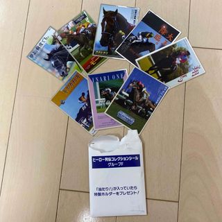 JRA 阪神競馬場　ヒーロー列伝コレクションシール(ノベルティグッズ)