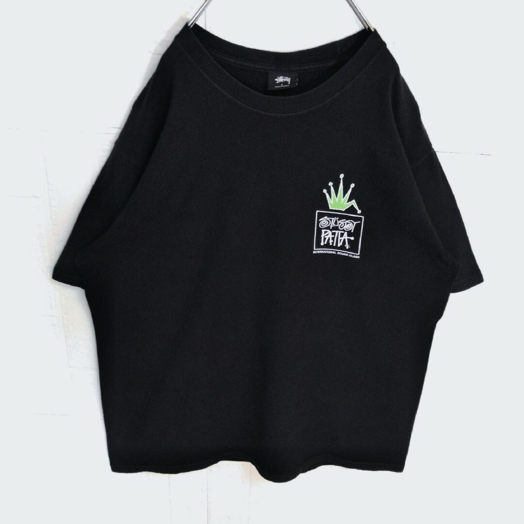 STUSSY(ステューシー)の《STUSSY/ステューシー》クラウンロゴ　Tシャツ　半袖　バックプリント メンズのトップス(Tシャツ/カットソー(半袖/袖なし))の商品写真