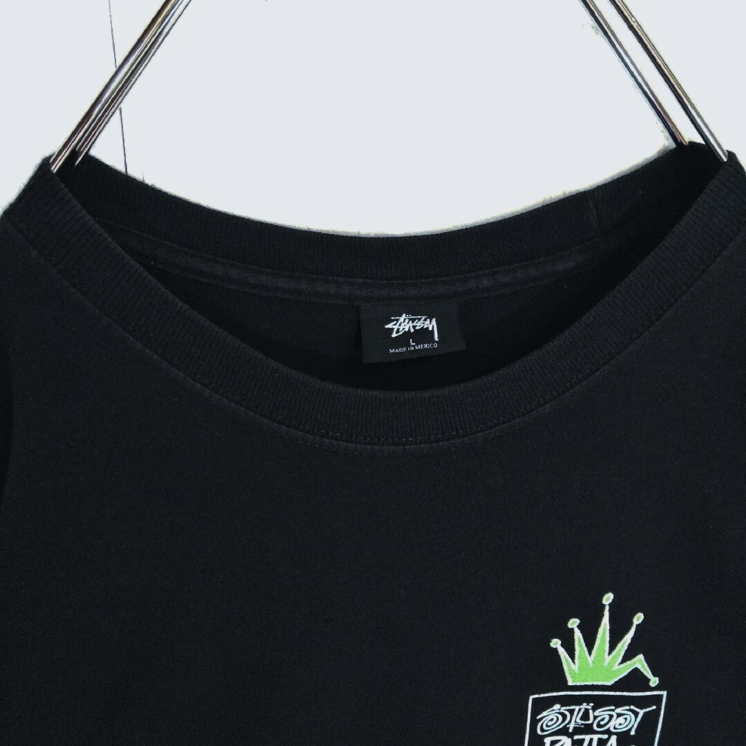 STUSSY(ステューシー)の《STUSSY/ステューシー》クラウンロゴ　Tシャツ　半袖　バックプリント メンズのトップス(Tシャツ/カットソー(半袖/袖なし))の商品写真