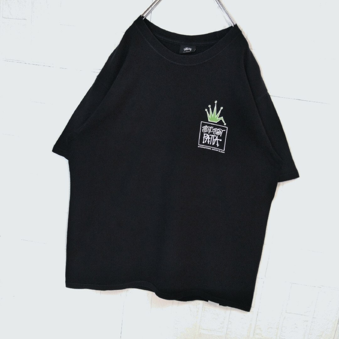 STUSSY(ステューシー)の《STUSSY/ステューシー》クラウンロゴ　Tシャツ　半袖　バックプリント メンズのトップス(Tシャツ/カットソー(半袖/袖なし))の商品写真