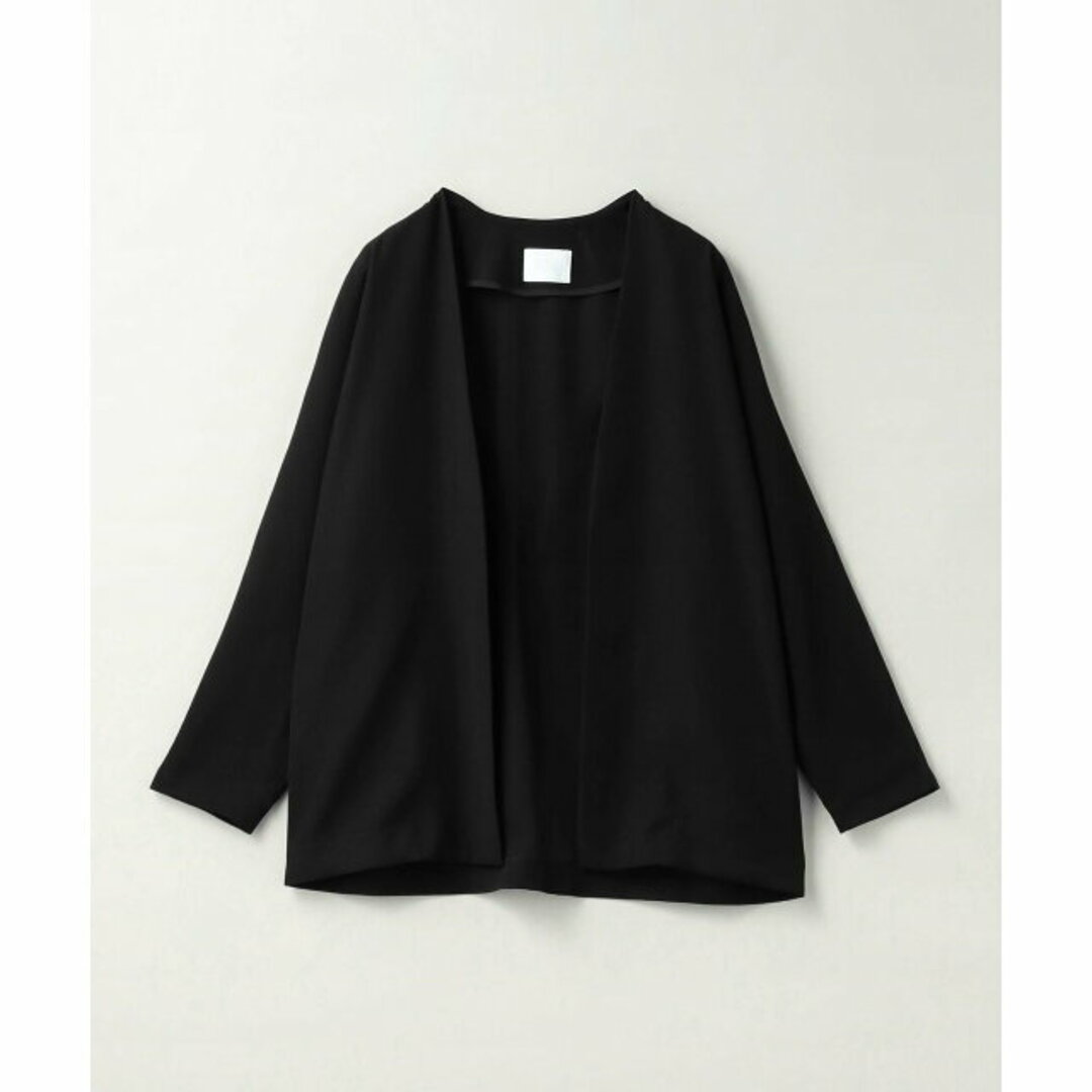 UNITED ARROWS & SONS(ユナイテッドアローズアンドサンズ)の【BLACK】<UNITED ARROWS & SONS by DAISUKE OBANA for WOMEN> II+ C/LESS JACKET/ジャケット レディースのジャケット/アウター(ノーカラージャケット)の商品写真