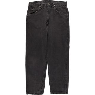 ラングラー(Wrangler)の古着 90年代 ラングラー Wrangler ブラックデニム テーパードデニムパンツ USA製 メンズw32 ヴィンテージ /eaa444476(デニム/ジーンズ)