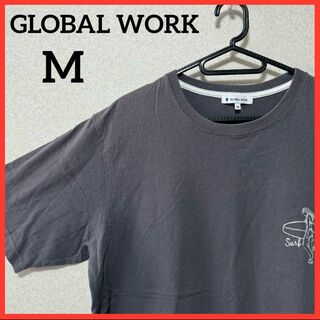 グローバルワーク(GLOBAL WORK)の【希少】GLOBAL WORK 半袖Tシャツ 刺繍 カジュアルシャツ 男女兼用(Tシャツ/カットソー(半袖/袖なし))