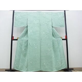 平和屋野田店■上質な小紋　蔦の葉文　逸品　BAAC3101kg(着物)