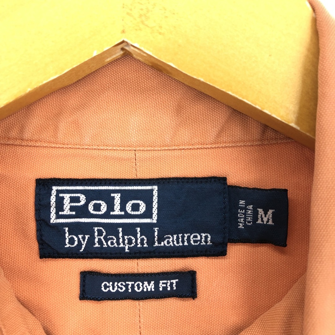 Ralph Lauren(ラルフローレン)の古着 ラルフローレン POLO RALPH LAUREN CUSTOM FIT 半袖シャツ メンズM /eaa441472 メンズのトップス(シャツ)の商品写真