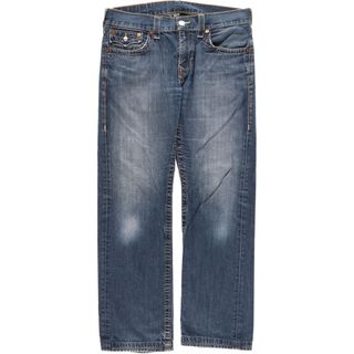 古着 TRUE RELIGION ストレートデニムパンツ メンズw36 /eaa444475(デニム/ジーンズ)