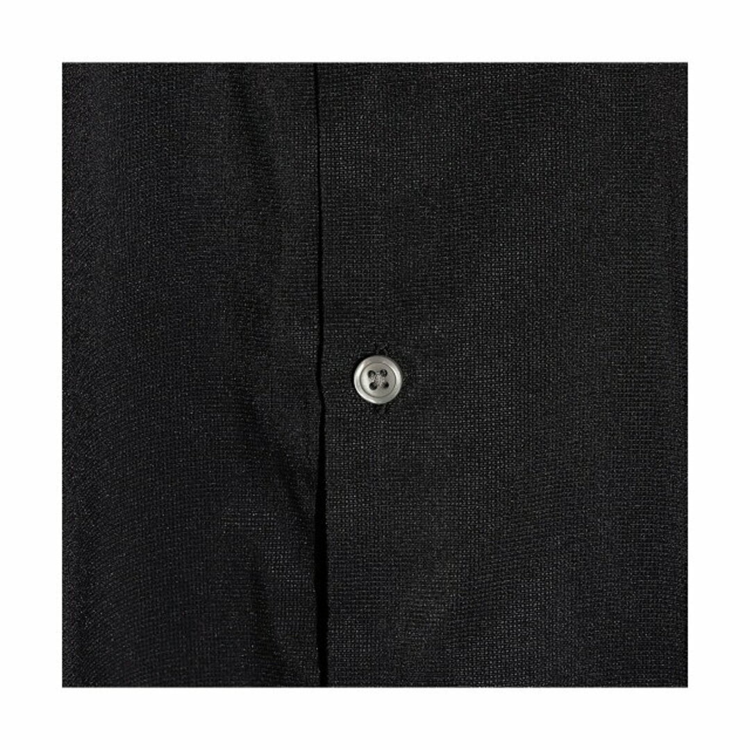 ABAHOUSE(アバハウス)の【ブラック】【Air Hole Stretch】エアリー レギュラーカラー シャツ メンズのトップス(シャツ)の商品写真