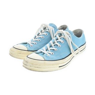 コンバース(CONVERSE)のCONVERSE コンバース スニーカー 29.5cm 水色 【古着】【中古】(スニーカー)