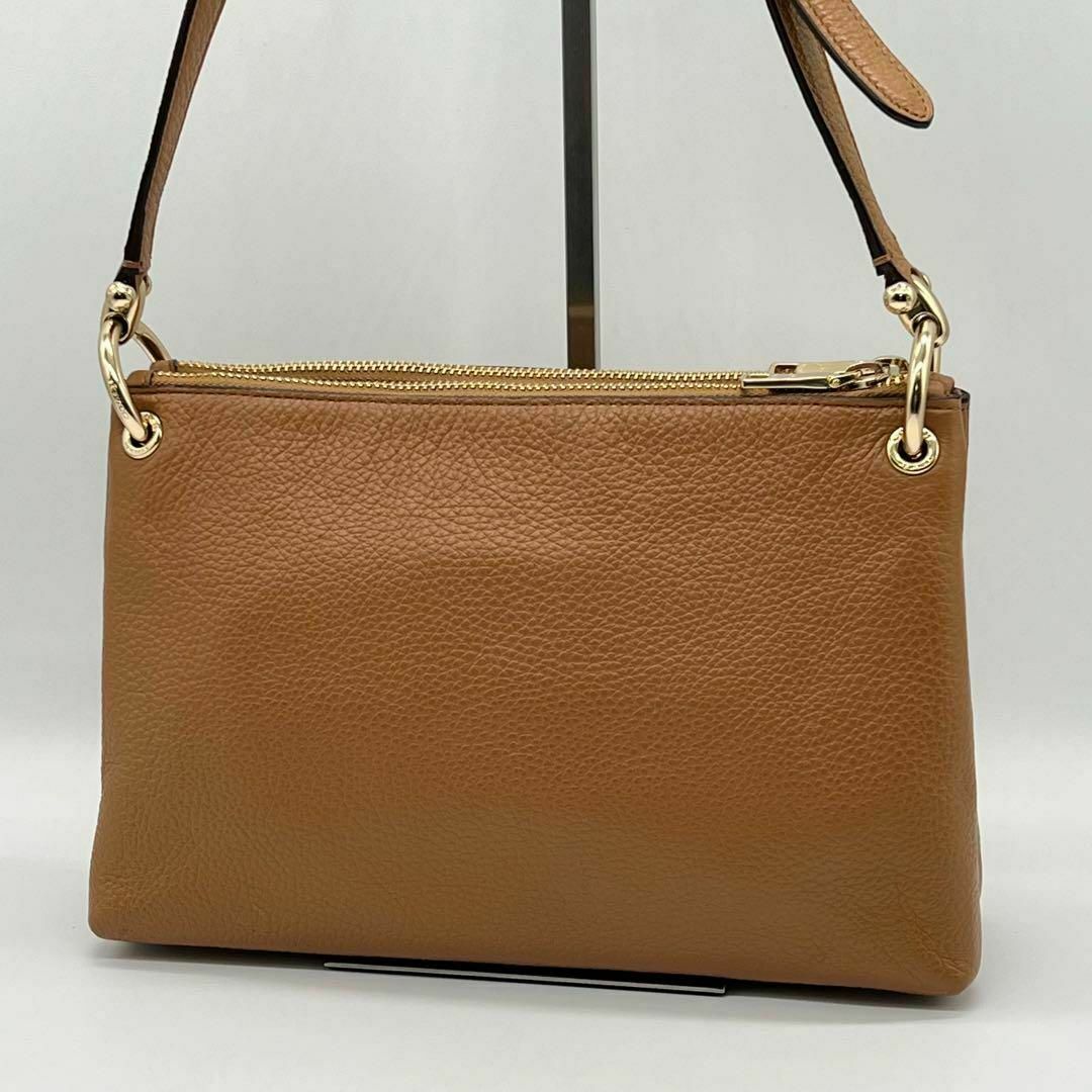 COACH(コーチ)の✨️美品✨️COACH ミア ポシェット サコッシュ ショルダーバッグ ブラウン レディースのバッグ(ショルダーバッグ)の商品写真