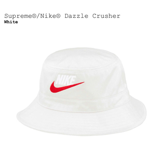 シュプリーム(Supreme)のSupreme Nike Dazzle Crusher L/XL White(ハット)