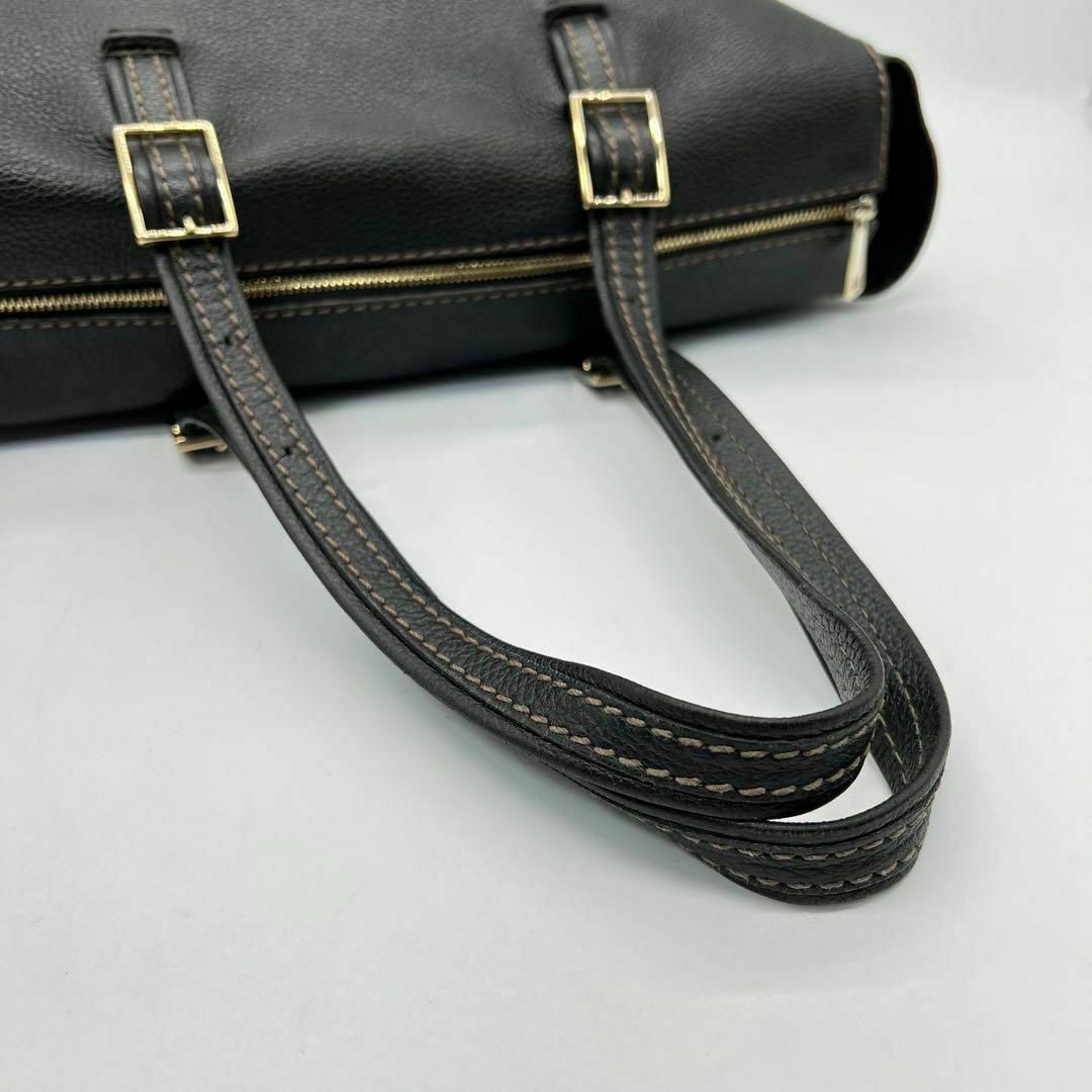 Furla(フルラ)の✨️美品✨️FURLA ハンドバッグ トートバッグ ビジネスバッグ ブラック メンズのバッグ(トートバッグ)の商品写真
