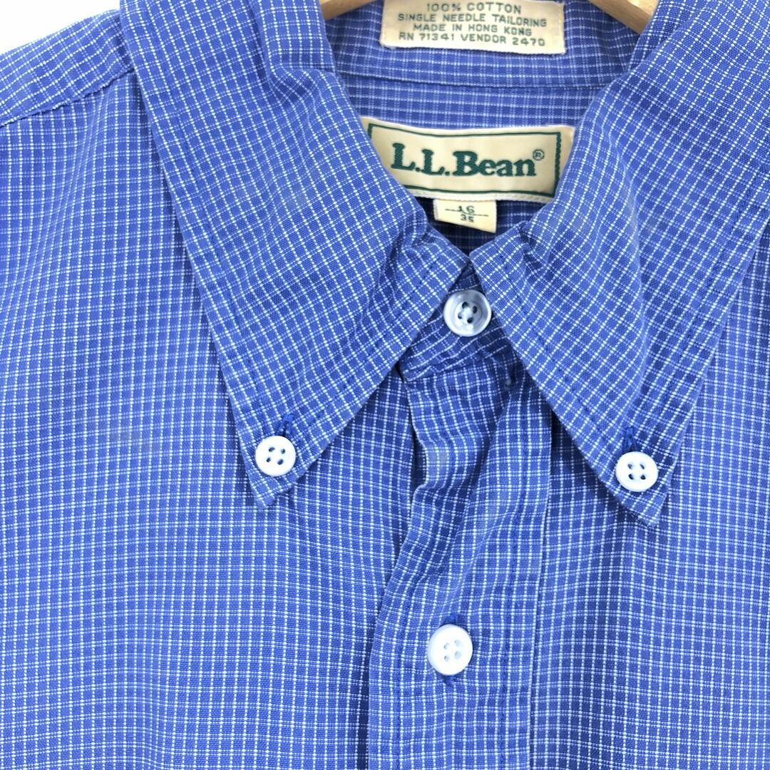 L.L.Bean(エルエルビーン)の古着 エルエルビーン L.L.Bean 長袖 ボタンダウンチェックシャツ メンズL /eaa441812 メンズのトップス(シャツ)の商品写真