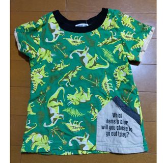 ラグマート(RAG MART)のラグマート　恐竜柄Tシャツ②　100(Tシャツ/カットソー)