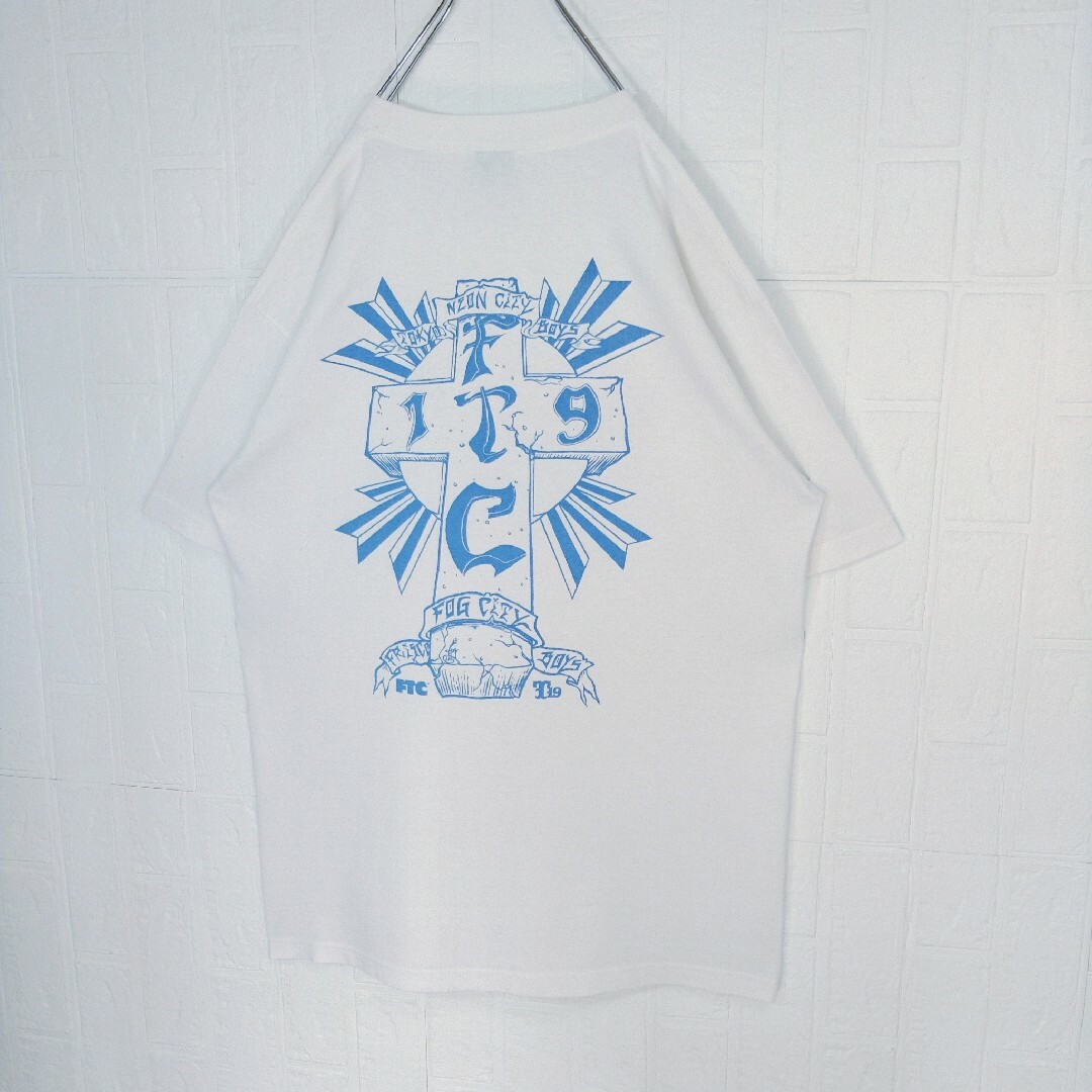 FTC(エフティーシー)の《FTC /エフティーシー》T19　カラークロス　Tシャツ　ビッグシルエット メンズのトップス(Tシャツ/カットソー(半袖/袖なし))の商品写真