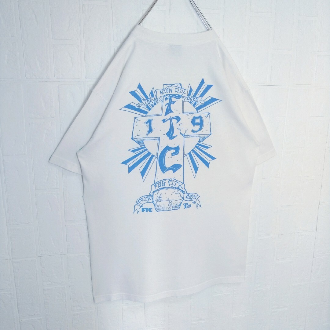 FTC(エフティーシー)の《FTC /エフティーシー》T19　カラークロス　Tシャツ　ビッグシルエット メンズのトップス(Tシャツ/カットソー(半袖/袖なし))の商品写真