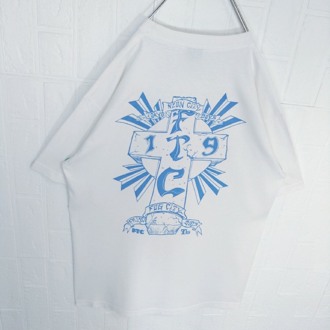 FTC(エフティーシー)の《FTC /エフティーシー》T19　カラークロス　Tシャツ　ビッグシルエット メンズのトップス(Tシャツ/カットソー(半袖/袖なし))の商品写真