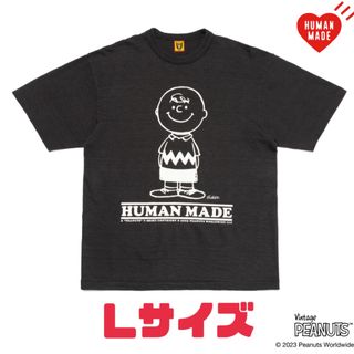 HUMANMADE X PEANUTS T-SHIRT SIZE L ブラック