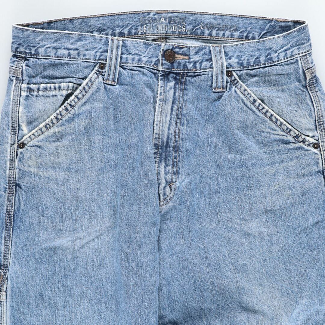 Levi's(リーバイス)の古着 リーバイス Levi's SIGNATURE デニム ペインターパンツ メンズw34 /eaa440735 メンズのパンツ(デニム/ジーンズ)の商品写真