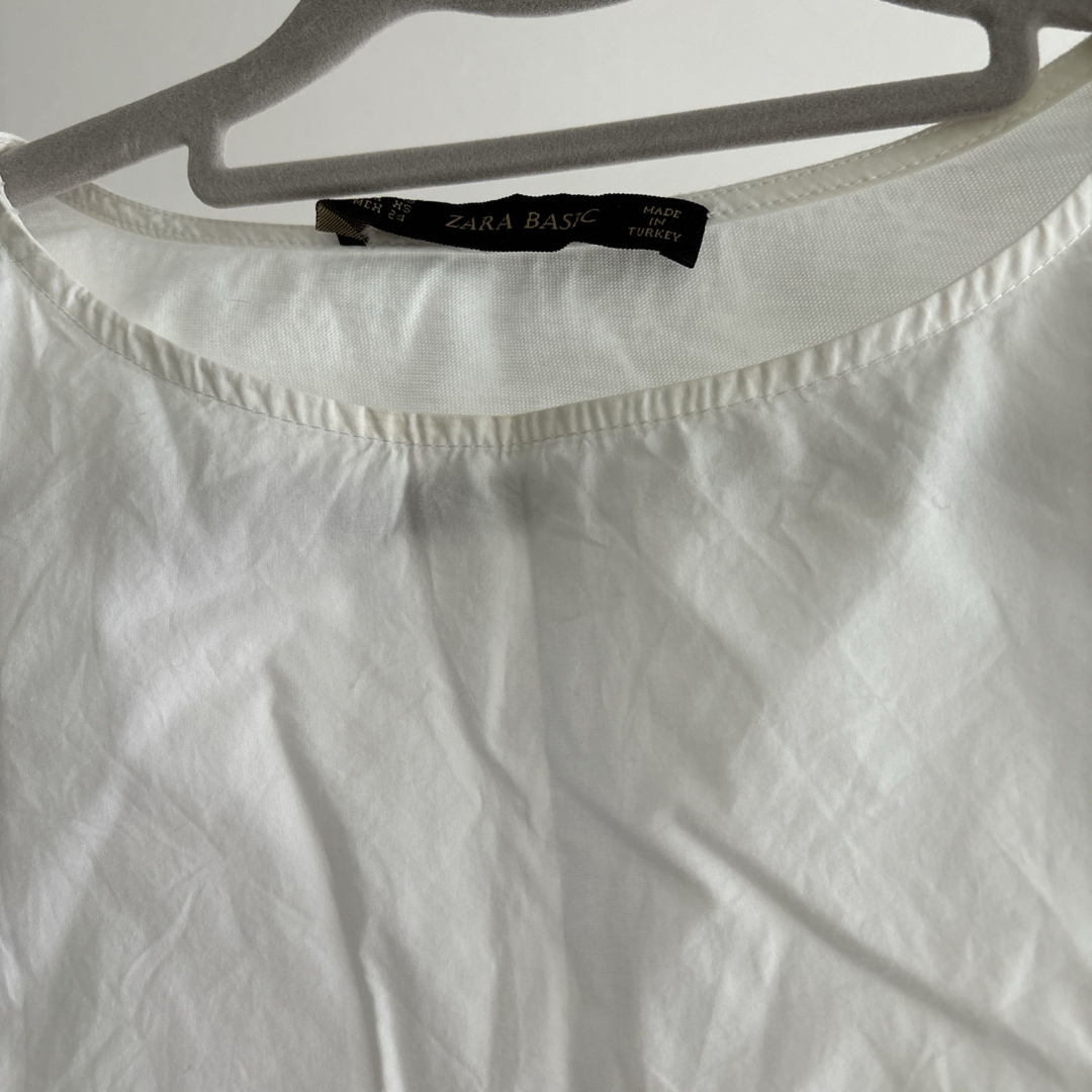ZARA(ザラ)のZARA ノースリーブブラウス　レディース　XS レディースのトップス(シャツ/ブラウス(半袖/袖なし))の商品写真