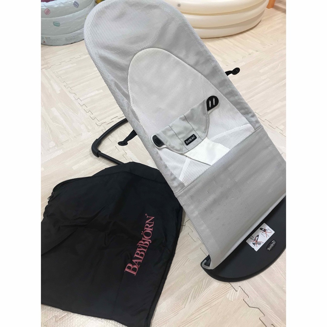 BABYBJORN(ベビービョルン)のベビージョルンバウンサー　収納袋付き キッズ/ベビー/マタニティのマタニティ(その他)の商品写真