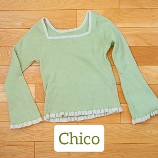 フーズフーチコ(who's who Chico)の【Chico】春ニット(ニット/セーター)